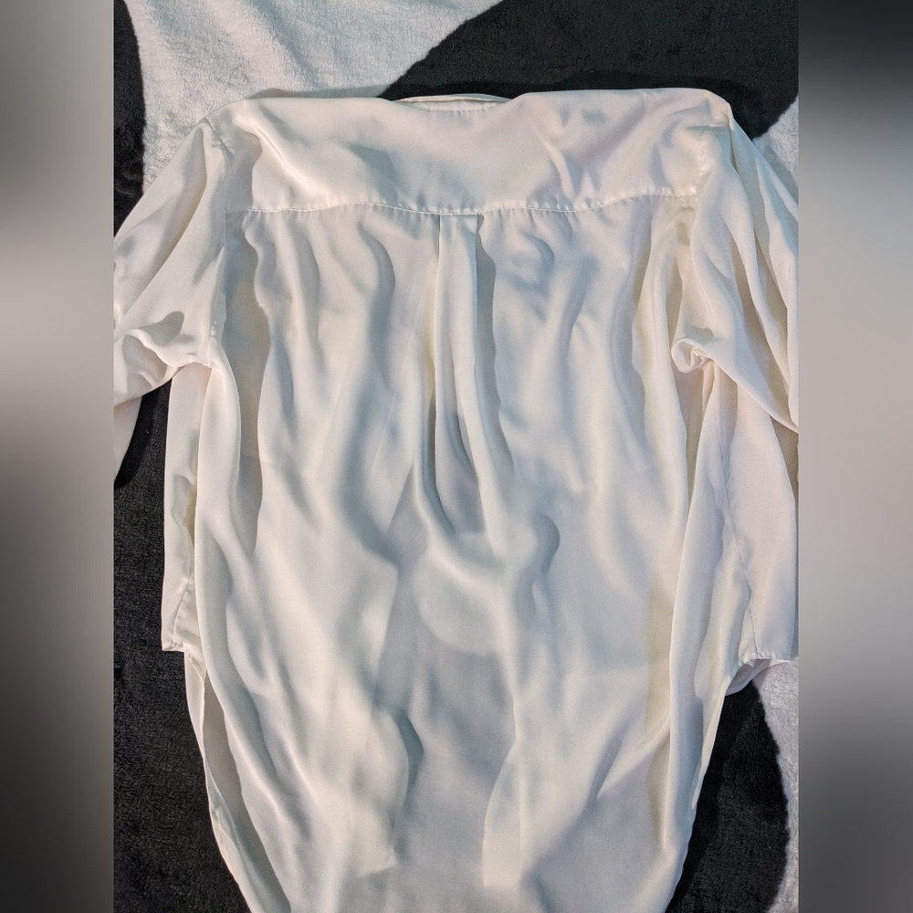 Off white button down - Picture 3 of 6
